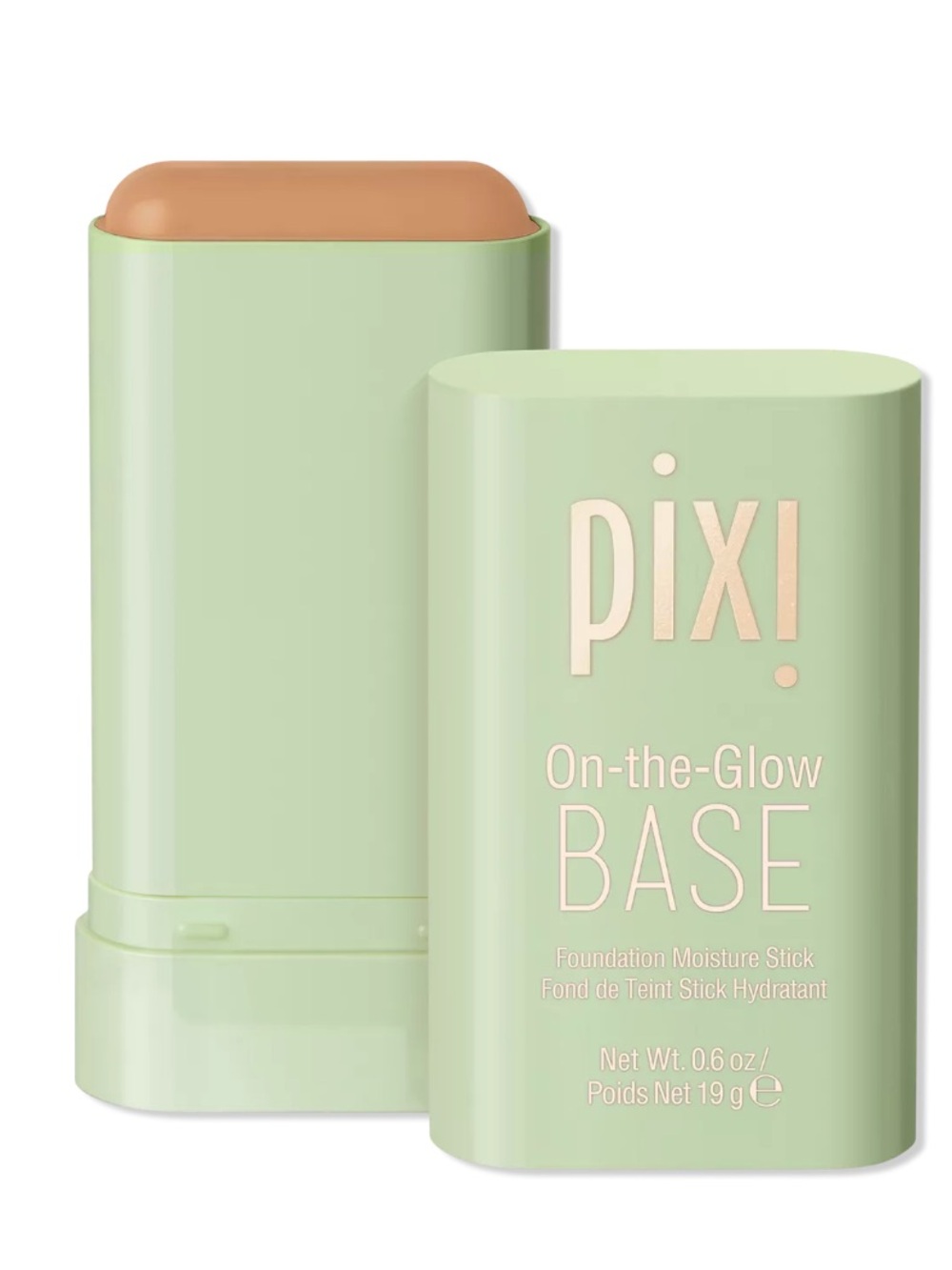 Pixi On-the-Glow BASE Foundation Moisture Stick in Tan 19g BRAND NEW IN BOX